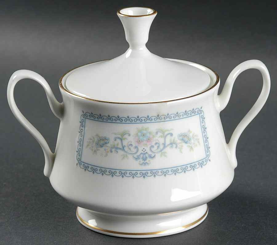 Fontaine Sugar Bowl & Lid by Oxford (Div of Lenox)-1