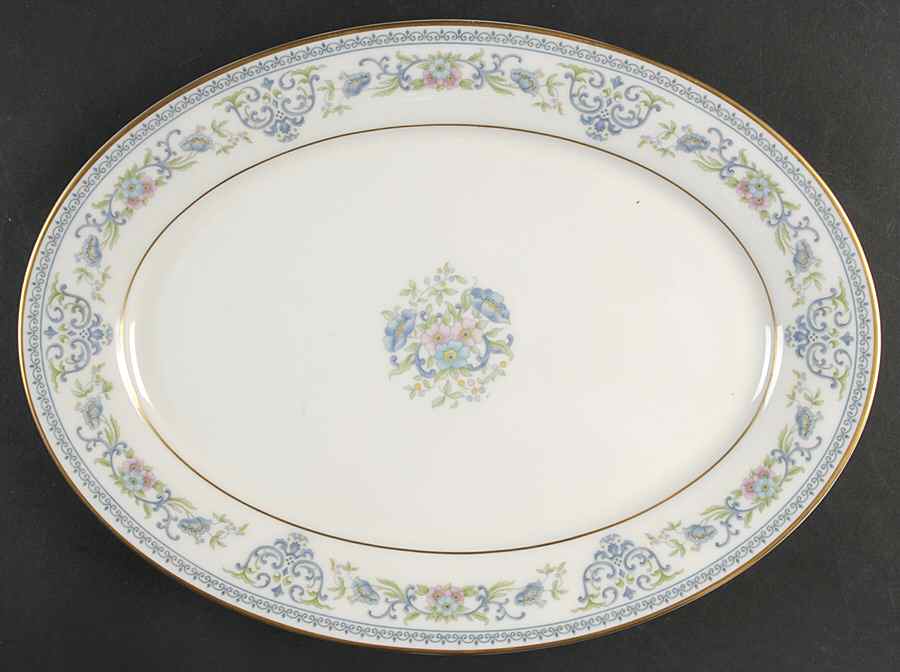 Fontaine 13" Oval Serving Platter by Oxford (Div of Lenox)-1