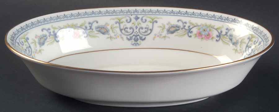 Fontaine 8" Oval Vegetable Bowl by Oxford (Div of Lenox)-1