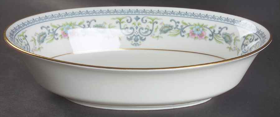 Fontaine 10" Oval Vegetable Bowl by Oxford (Div of Lenox)-1