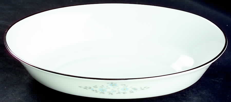 Foxcroft 8" Oval Vegetable Bowl by Oxford (Div of Lenox)-1