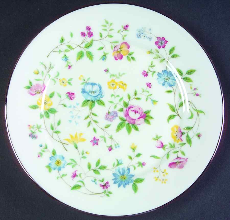 Garden Party Bread & Butter Plate by Oxford (Div of Lenox)-1