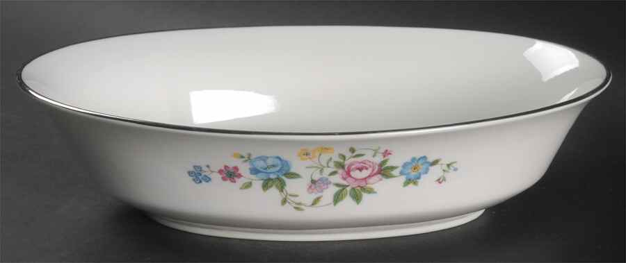 Garden Party 10" Oval Vegetable Bowl by Oxford (Div of Lenox)-1