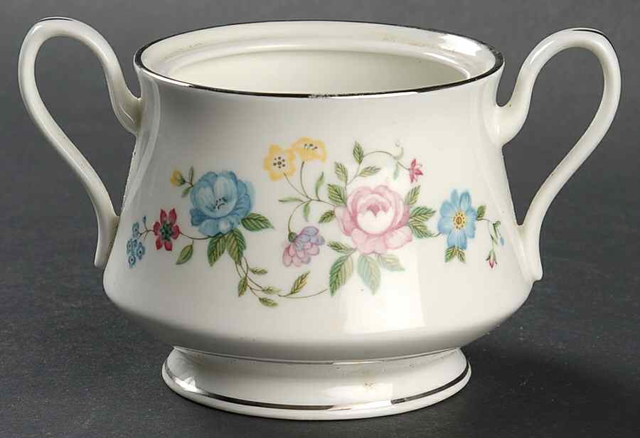 Garden Party Sugar Bowl No Lid by Oxford (Div of Lenox)-1