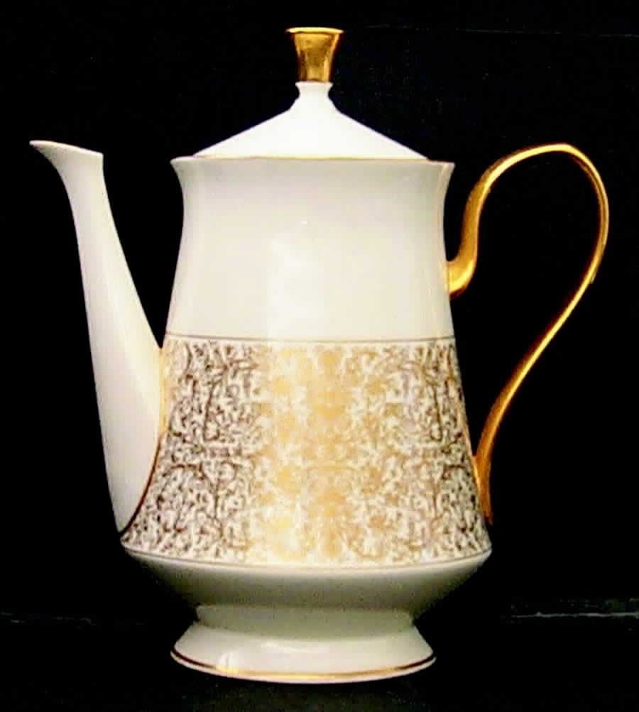 Georgian Court Coffee Pot & Lid by Oxford (Div of Lenox)-1