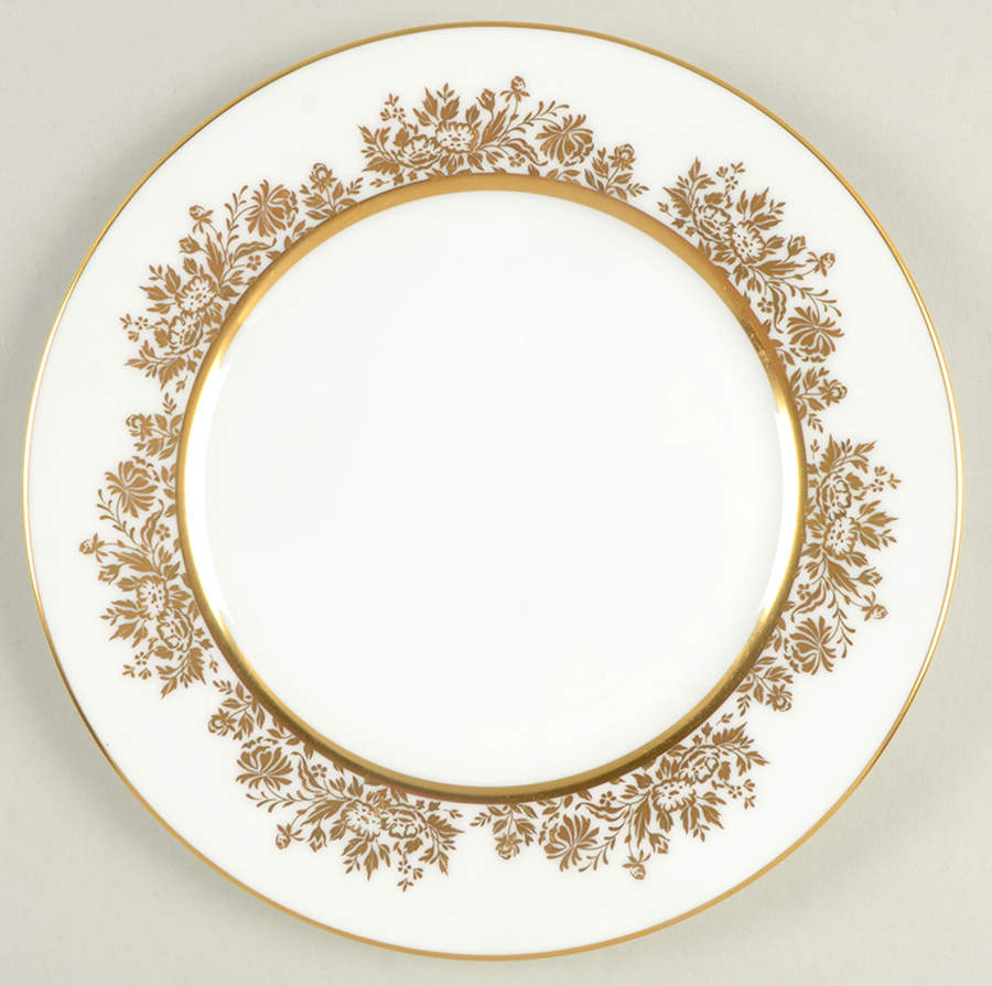 Golden Dawn Salad Plate by Oxford (Div of Lenox)-1