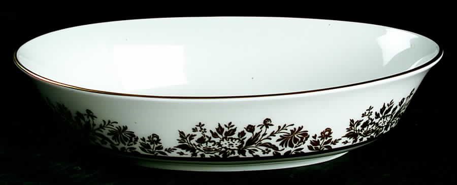 Golden Dawn 10" Oval Vegetable Bowl by Oxford (Div of Lenox)-1