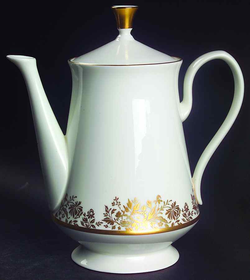 Golden Dawn Coffee Pot & Lid by Oxford (Div of Lenox)-1