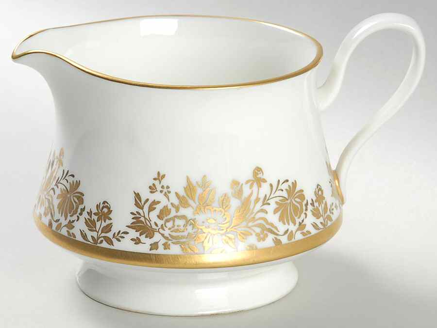 Golden Dawn Creamer by Oxford (Div of Lenox)-1