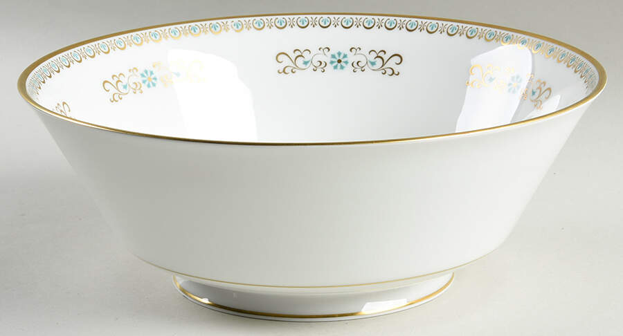 Hampshire 9" Round Vegetable Bowl by Oxford (Div of Lenox)-1