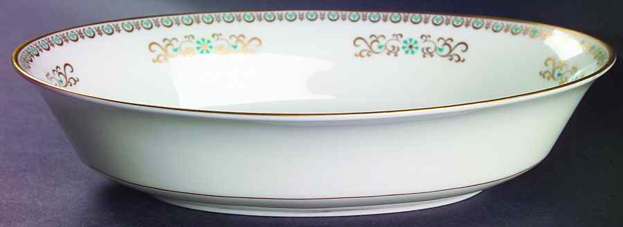 Hampshire 10" Oval Vegetable Bowl by Oxford (Div of Lenox)-1