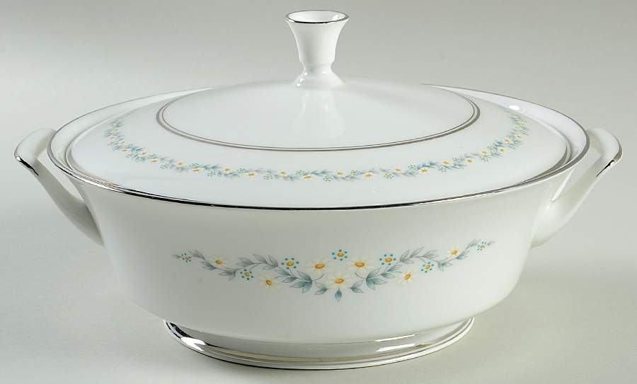 Holyoke Round Covered Vegetable by Oxford (Div of Lenox)-1