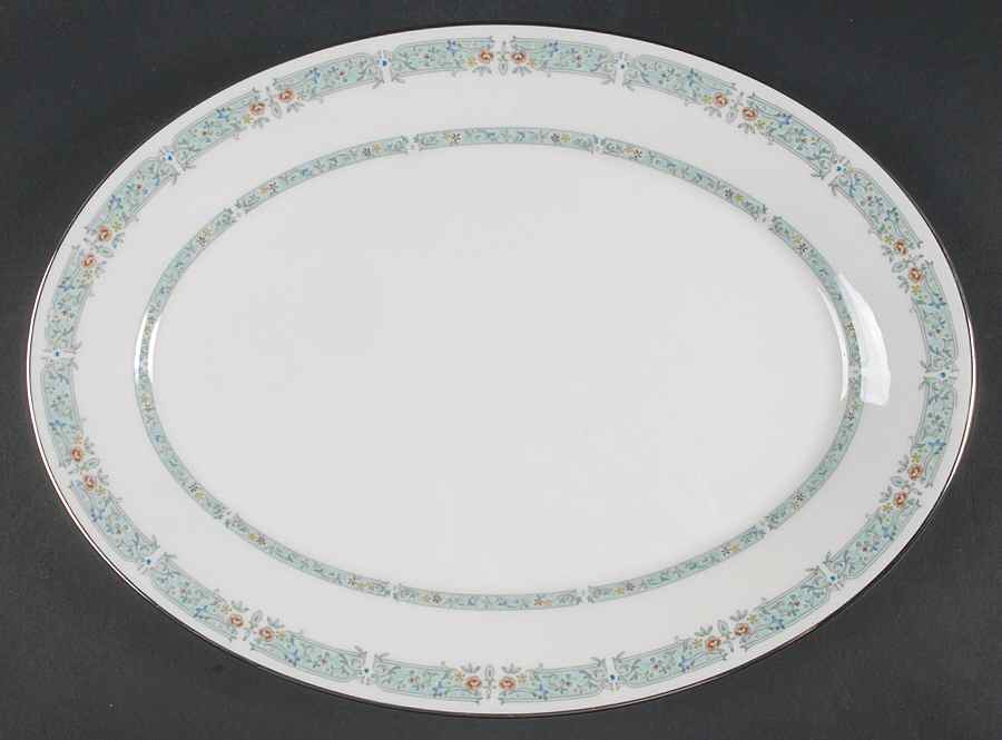 Lady Love 13" Oval Serving Platter by Oxford (Div of Lenox)-1