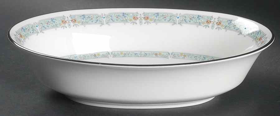 Lady Love 10" Oval Vegetable Bowl by Oxford (Div of Lenox)-1
