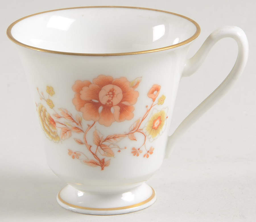 Lotus Garden Footed Demitasse Cup by Oxford (Div of Lenox)-1
