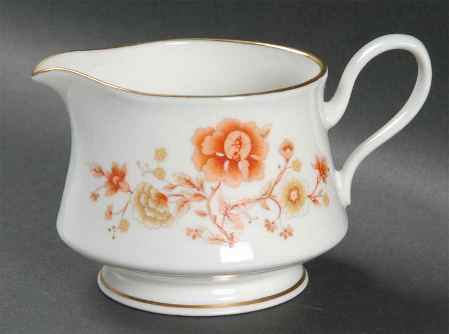 Lotus Garden Creamer by Oxford (Div of Lenox)-1
