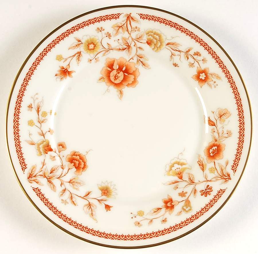Lotus Garden Salad Plate by Oxford (Div of Lenox)-1