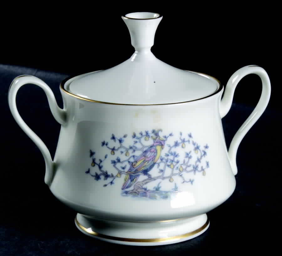 Malaysia Sugar Bowl & Lid by Oxford (Div of Lenox)-1