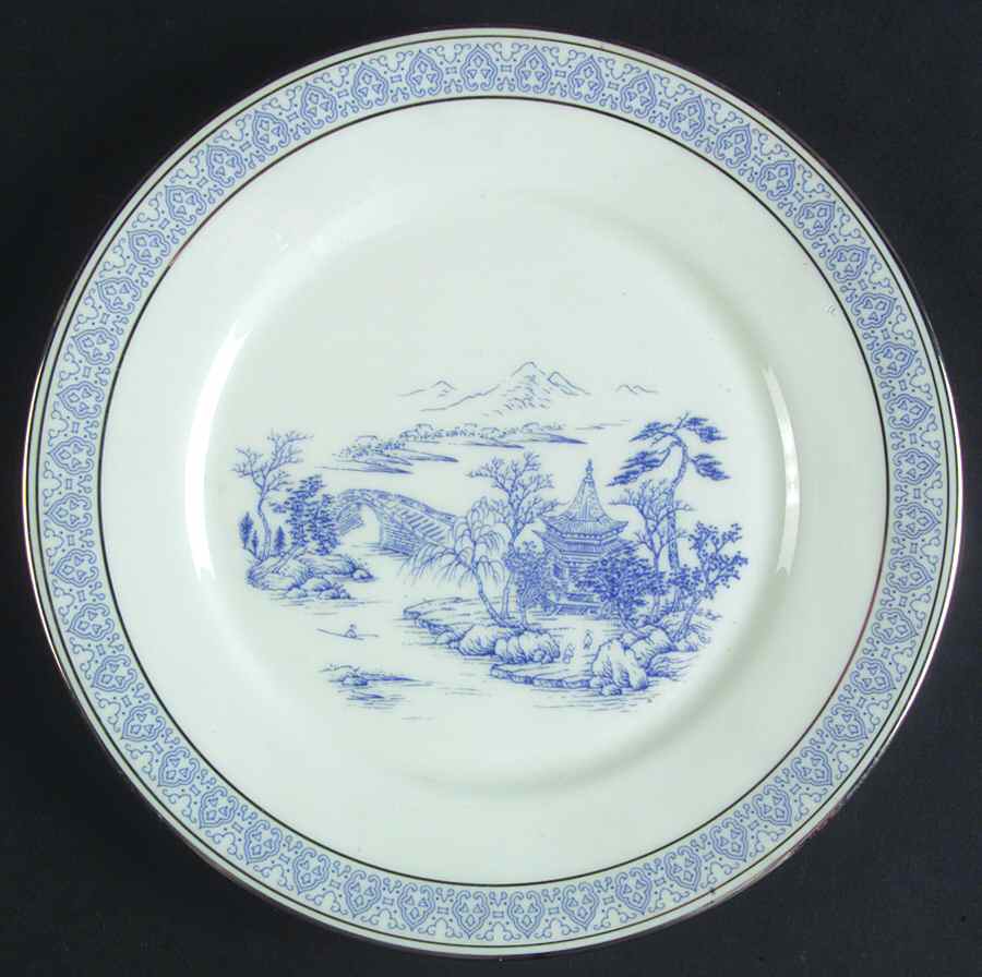 Mandarin Salad Plate by Oxford (Div of Lenox)-1
