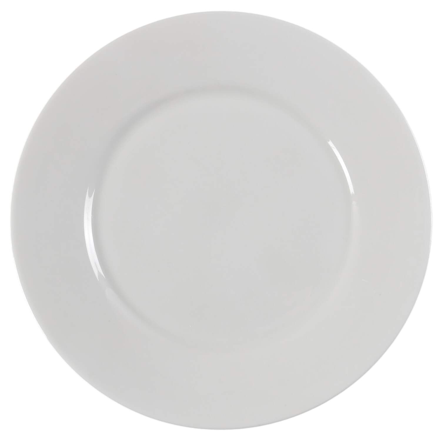 Mayfair White Luncheon Plate by Oxford (Div of Lenox)-1