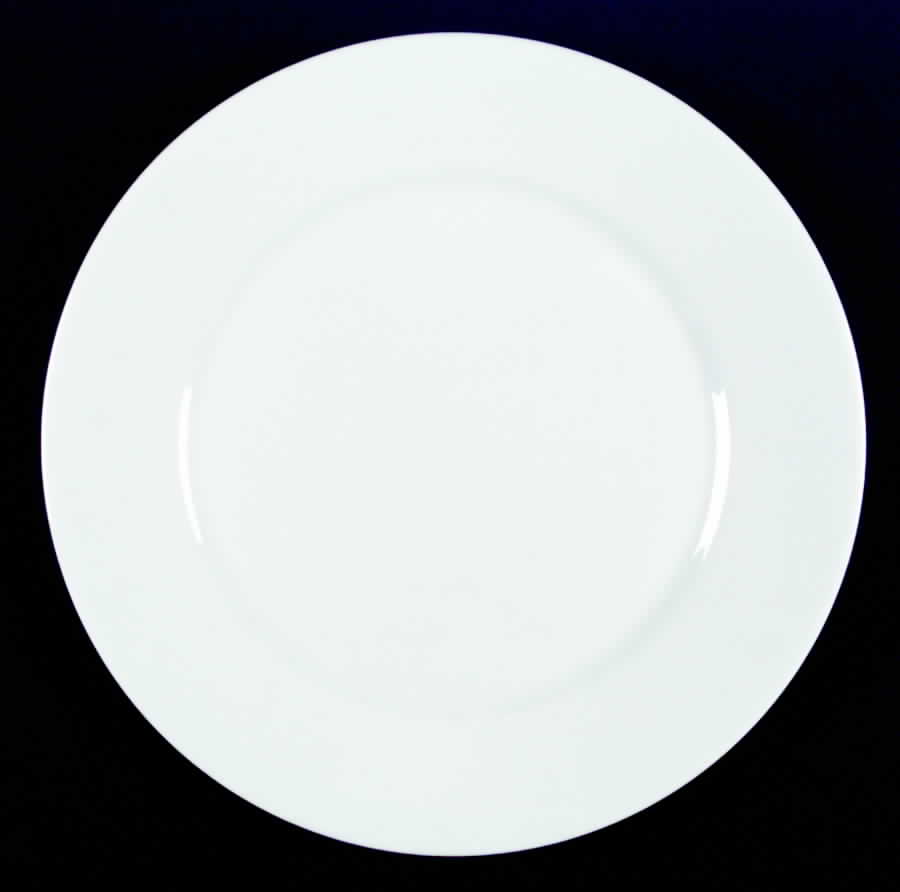 Mayfair White Dinner Plate by Oxford (Div of Lenox)-1