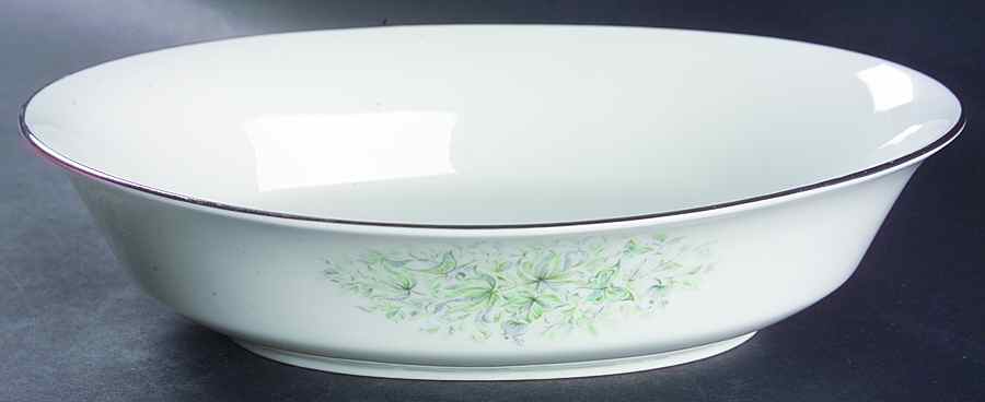 Meadowlark 10" Oval Vegetable Bowl by Oxford (Div of Lenox)-1