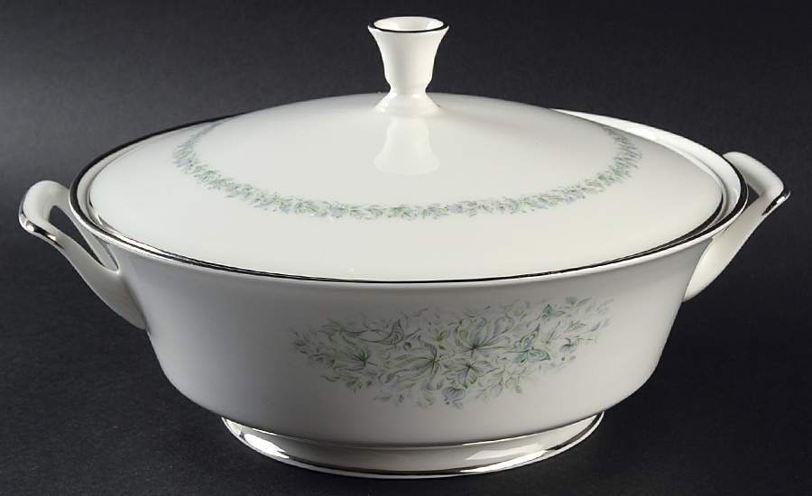 Meadowlark Round Covered Vegetable by Oxford (Div of Lenox)-1