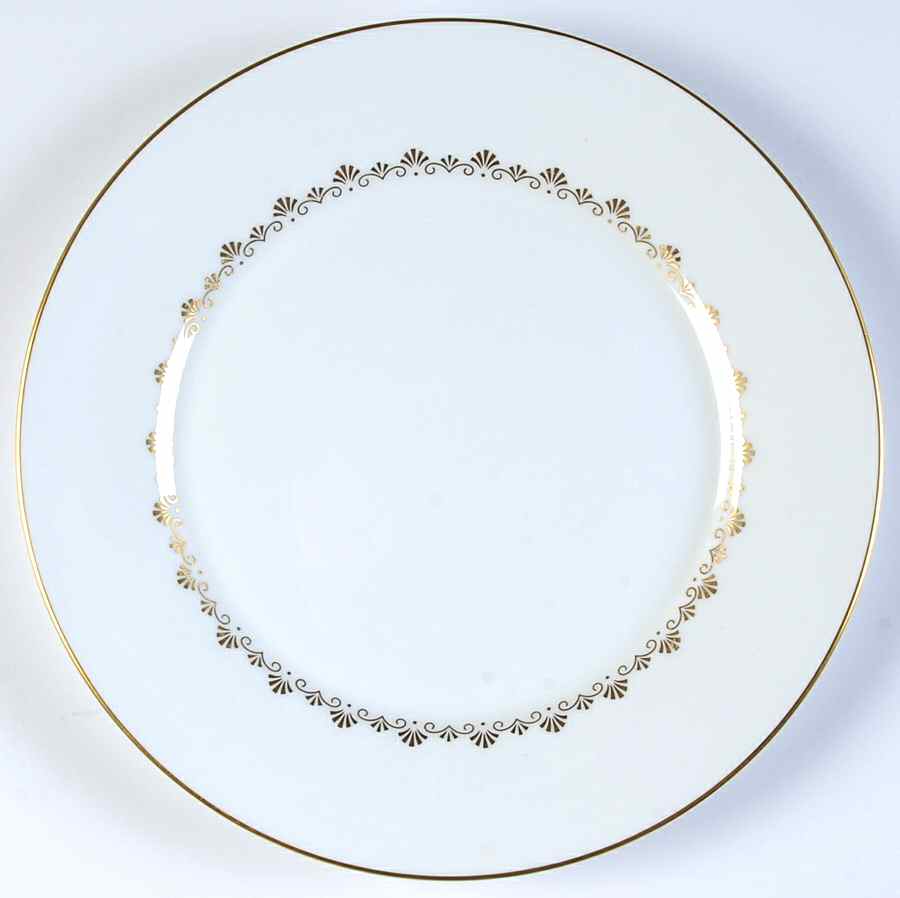 Milburne Luncheon Plate by Oxford (Div of Lenox)-1