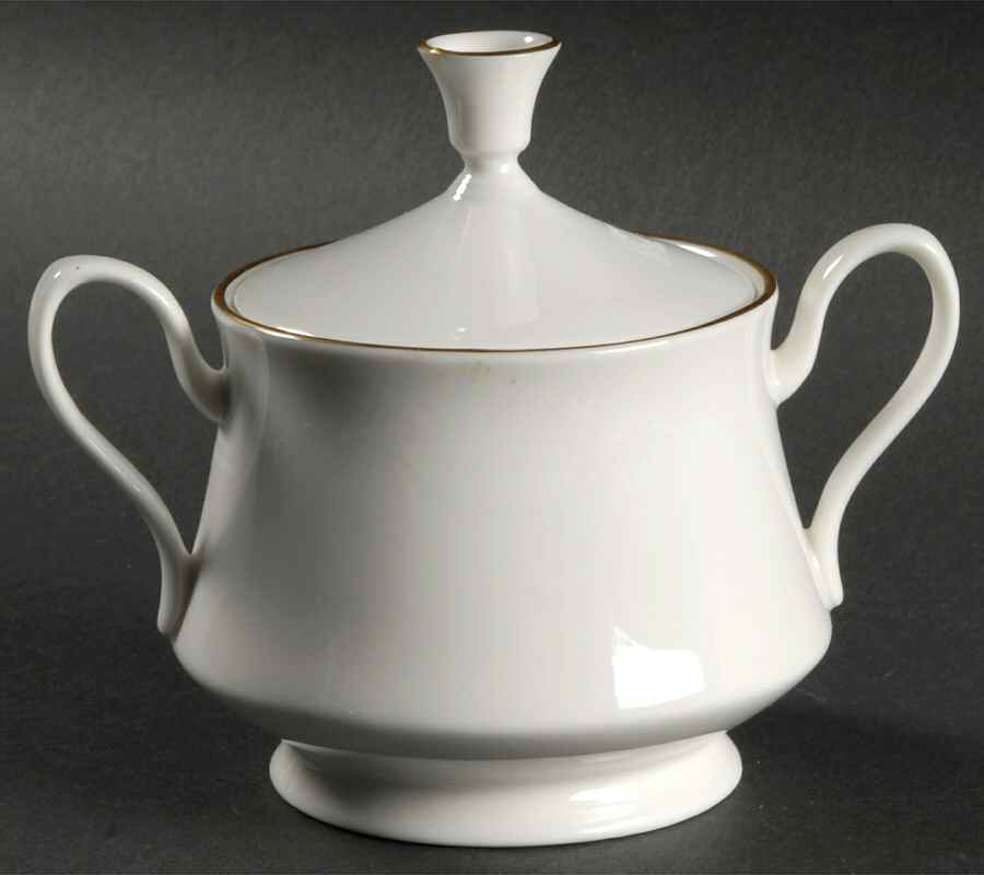 O1 Sugar Bowl & Lid by Oxford (Div of Lenox)-1