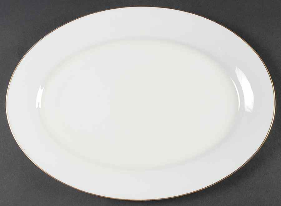 O1 13" Oval Serving Platter by Oxford (Div of Lenox)-1