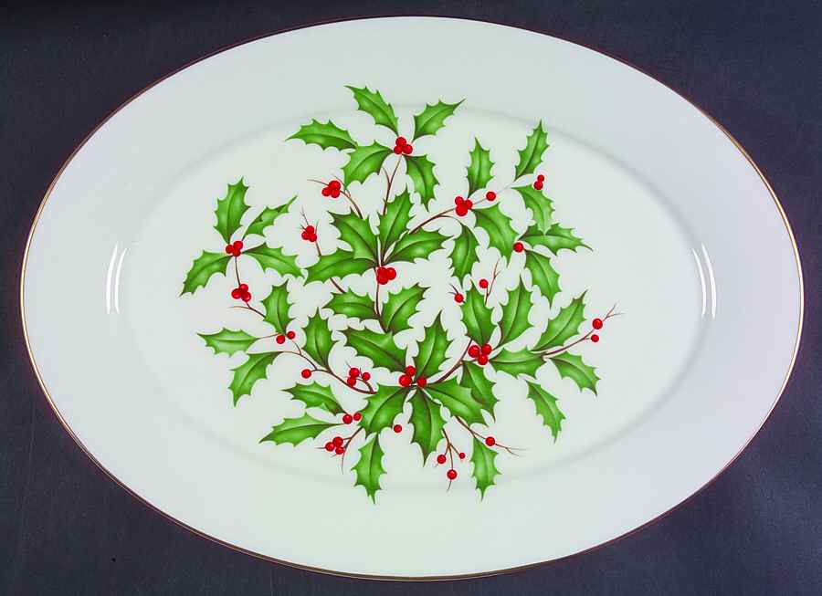 O2 16" Oval Serving Platter by Oxford (Div of Lenox)-1