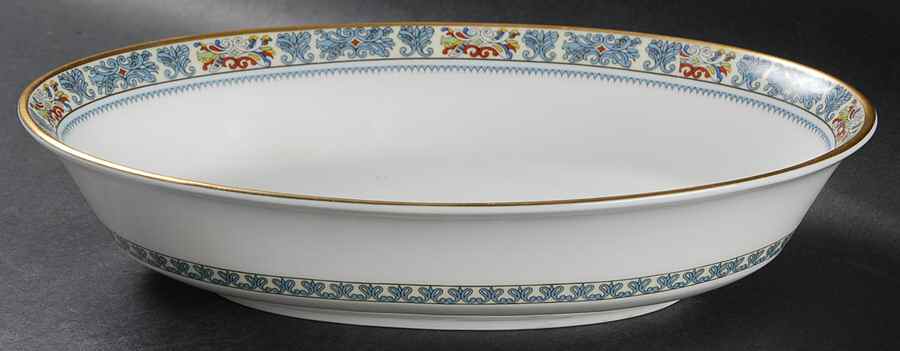 Palisades 8" Oval Vegetable Bowl by Oxford (Div of Lenox)-1