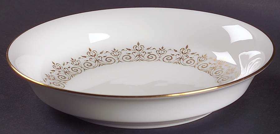 Petit Point Coupe Soup Bowl by Oxford (Div of Lenox)-1