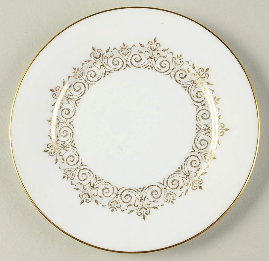 Petit Point Bread & Butter Plate by Oxford (Div of Lenox)-1