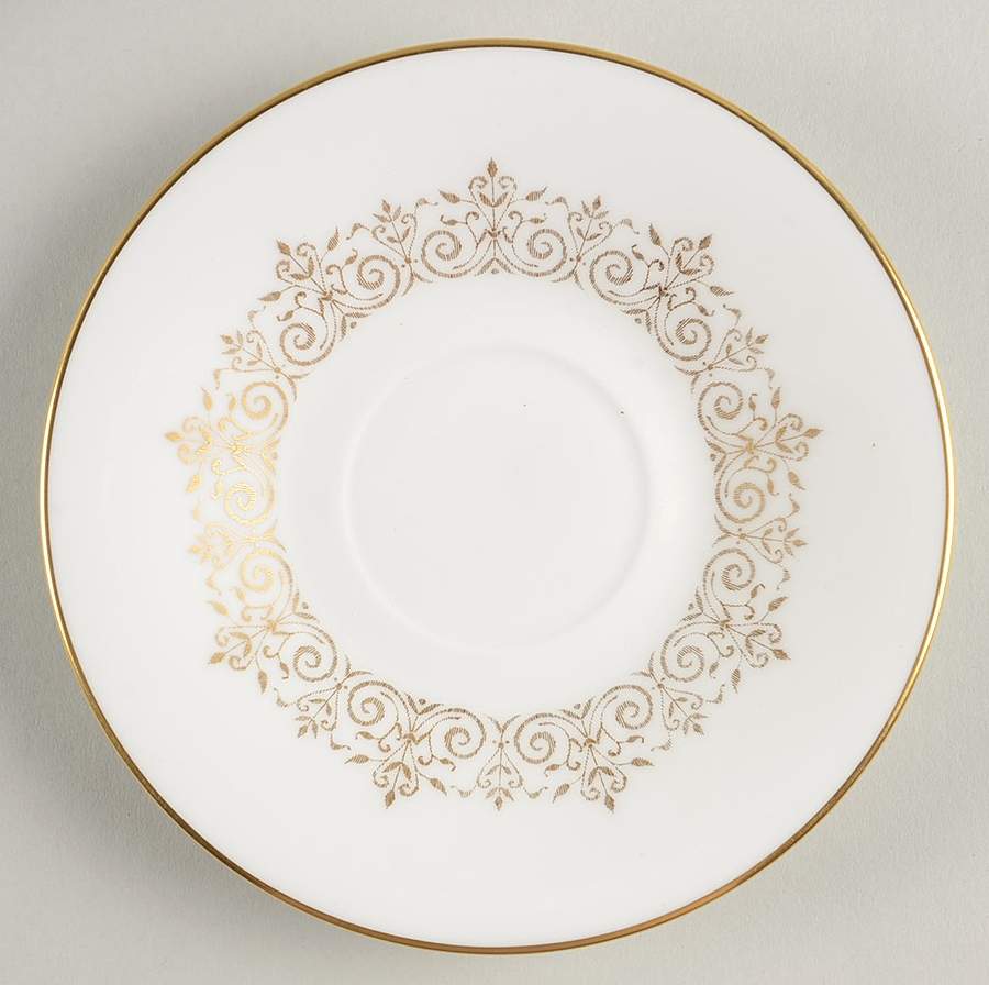 Petit Point Saucer by Oxford (Div of Lenox)-1
