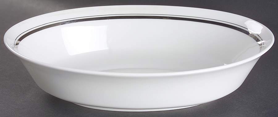 Sharon 10" Oval Vegetable Bowl by Oxford (Div of Lenox)-1