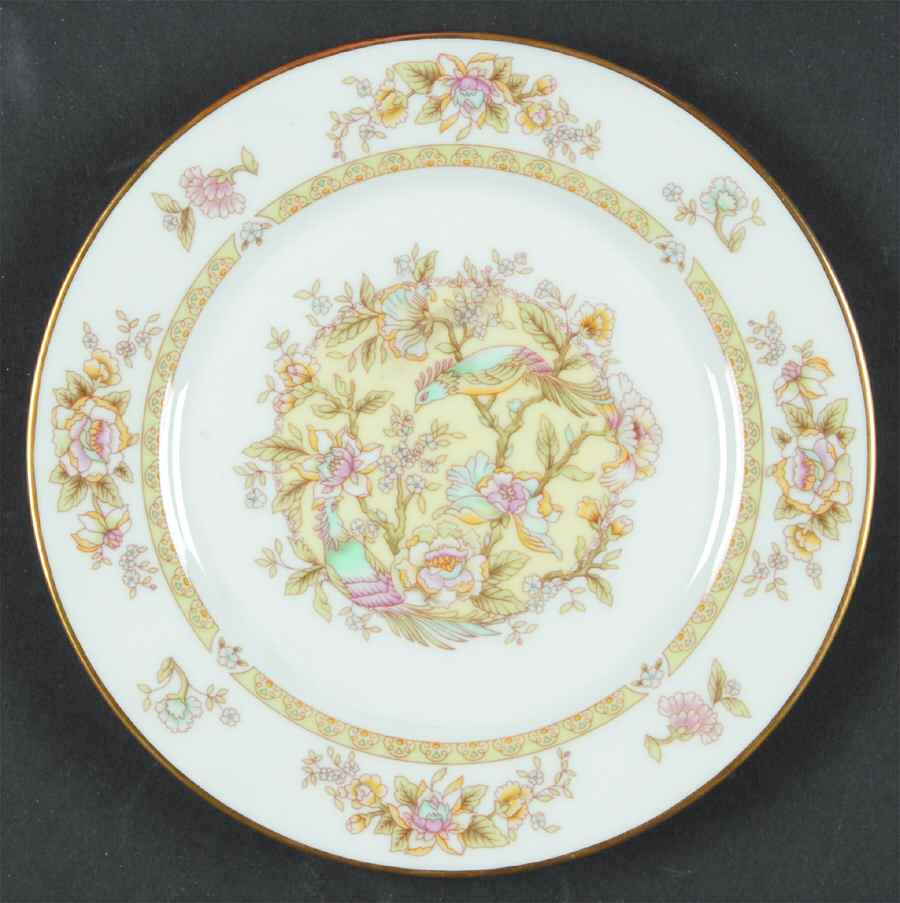 Song Birds Bread & Butter Plate by Oxford (Div of Lenox)-1