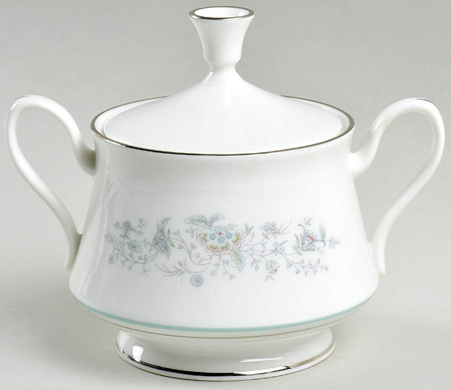 Spring Sugar Bowl & Lid by Oxford (Div of Lenox)-1