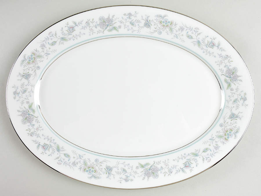 Spring 13" Oval Serving Platter by Oxford (Div of Lenox)-1