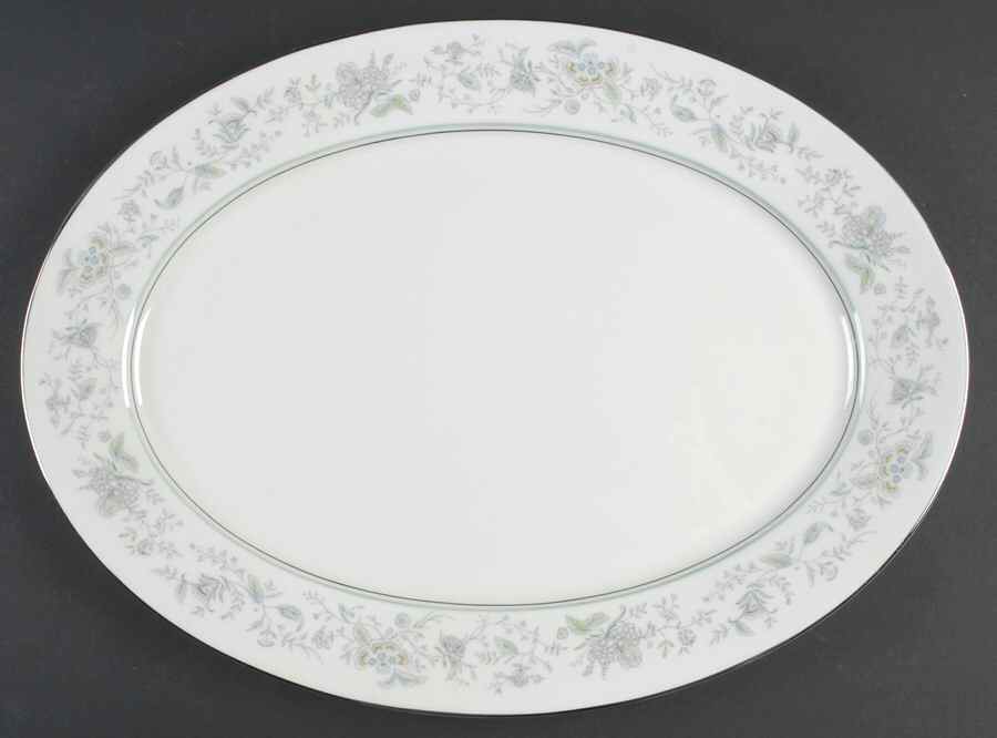Spring 17" Oval Serving Platter by Oxford (Div of Lenox)-1