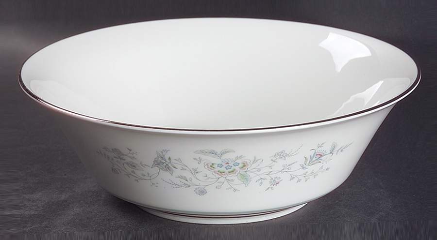 Spring 9" Round Vegetable Bowl by Oxford (Div of Lenox)-1