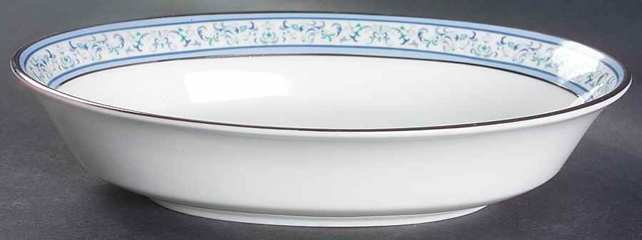 Summerfield 8" Oval Vegetable Bowl by Oxford (Div of Lenox)-1