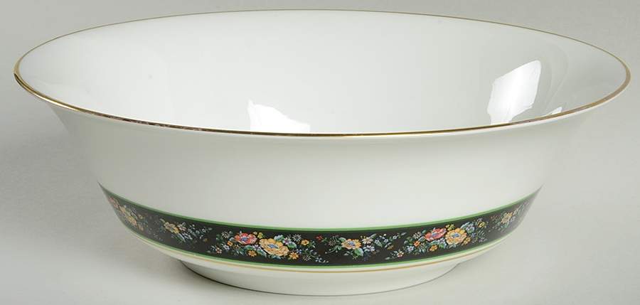 Sutton Place 9" Round Vegetable Bowl by Oxford (Div of Lenox)-1