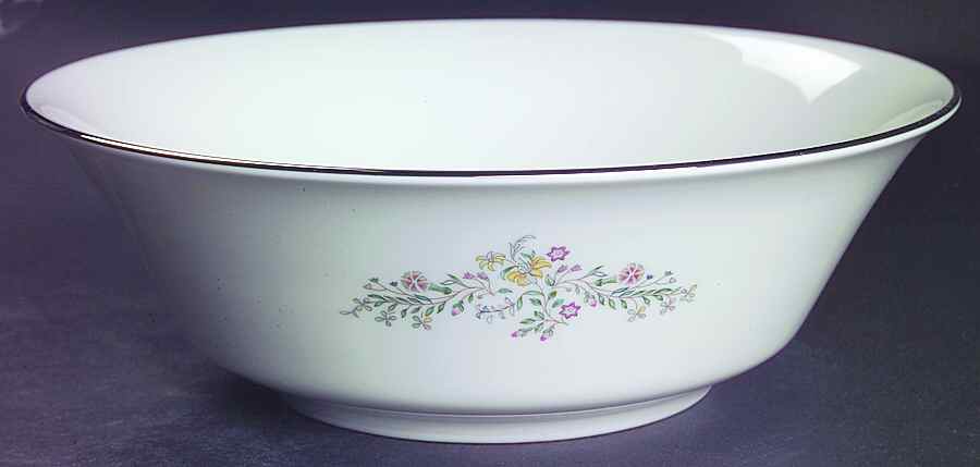 Tenderly 9" Round Vegetable Bowl by Oxford (Div of Lenox)-1