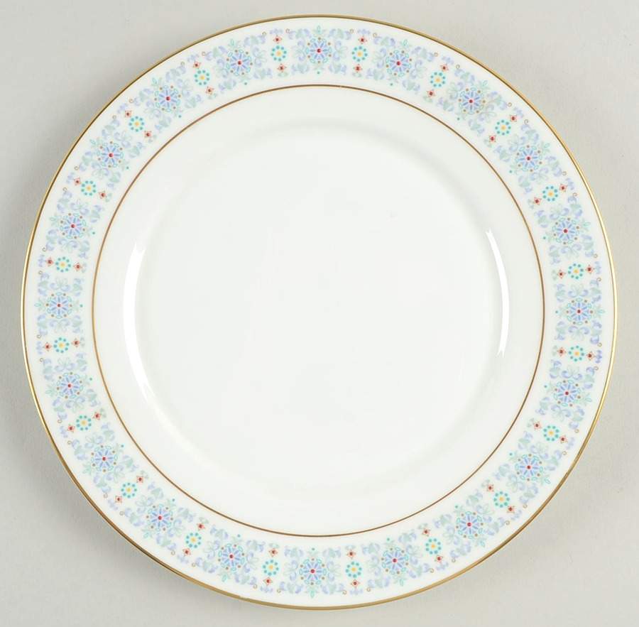 Tivoli Luncheon Plate by Oxford (Div of Lenox)-1
