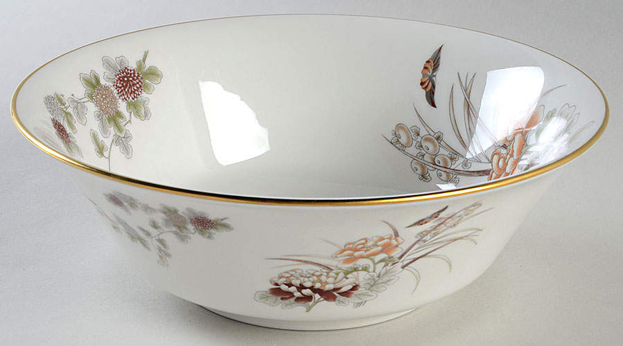 Tranquility 9" Round Vegetable Bowl by Oxford (Div of Lenox)-1