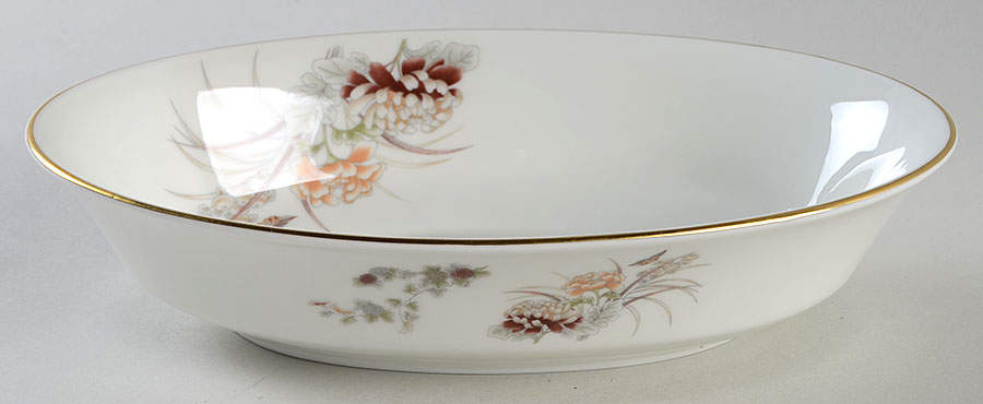 Tranquility 8" Oval Vegetable Bowl by Oxford (Div of Lenox)-1