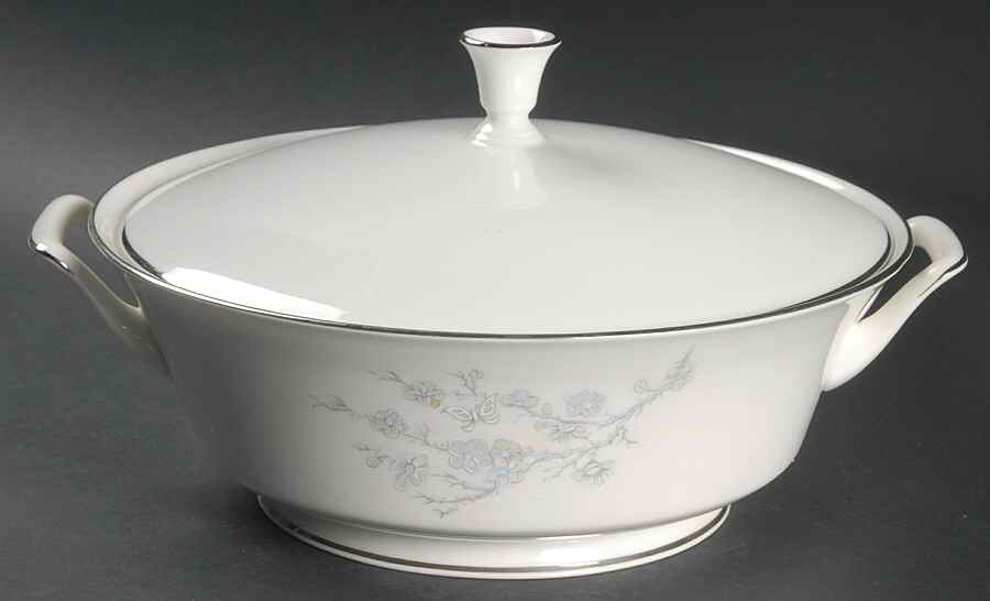 Twilight Dell Round Covered Vegetable by Oxford (Div of Lenox)-1