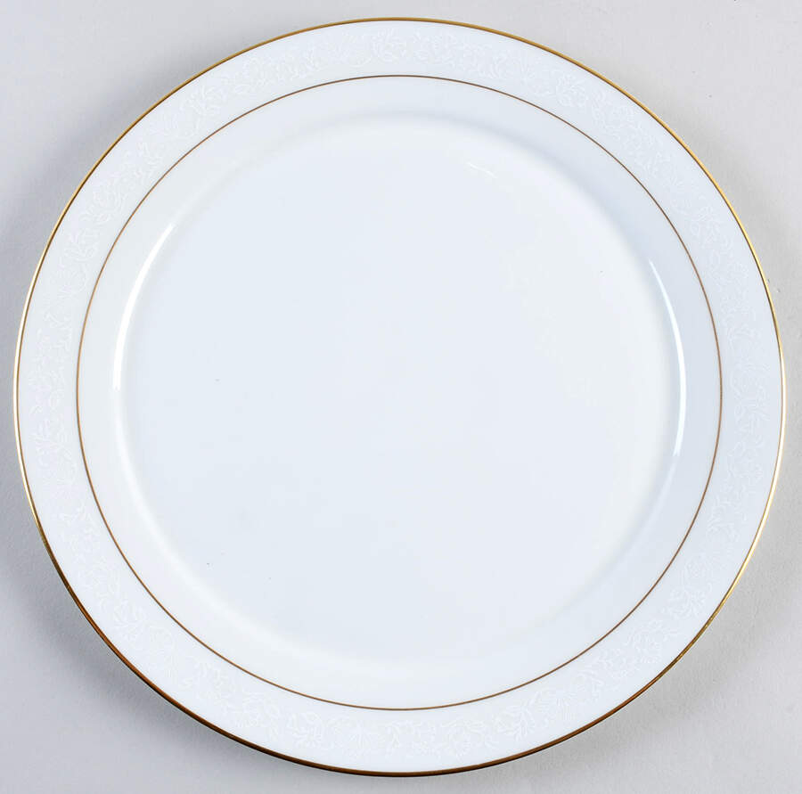 White Lace 12" Chop Plate (Round Platter) by Oxford (Div of Lenox)-1