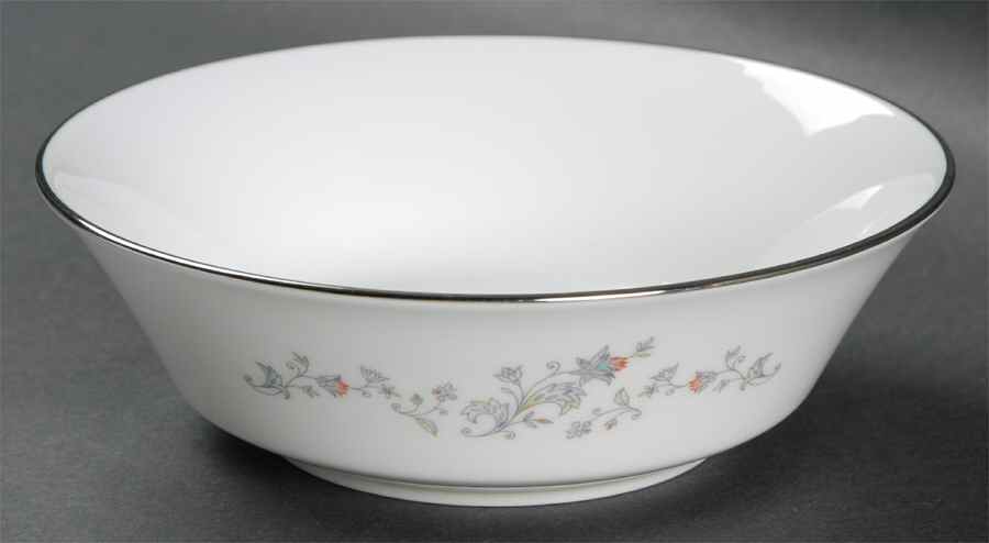 Windflower Coupe Cereal Bowl by Oxford (Div of Lenox)-1